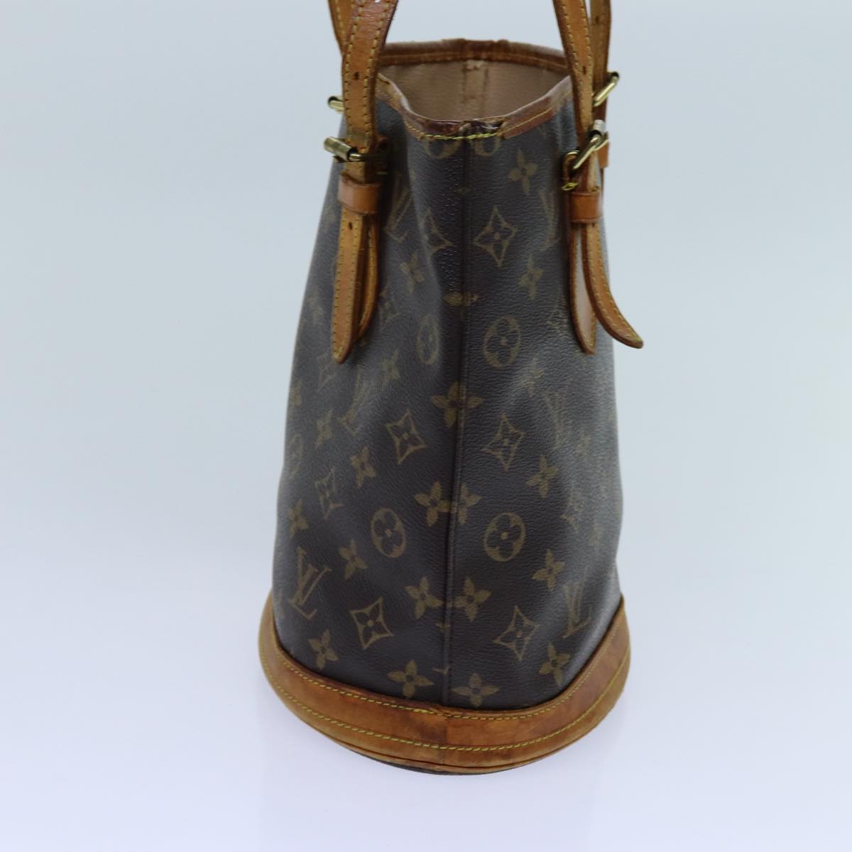 LOUIS VUITTON Monogram Bucket PM Shoulder Bag M42238 LV 70541