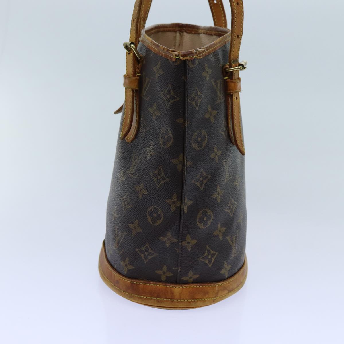 LOUIS VUITTON Monogram Bucket PM Shoulder Bag M42238 LV 70541