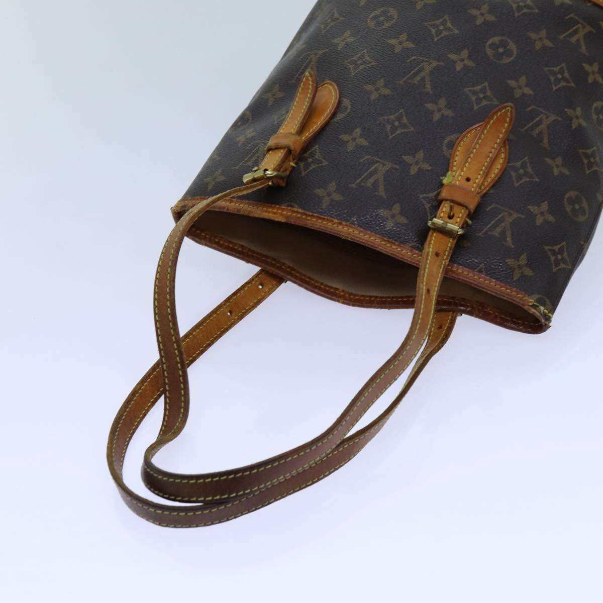 LOUIS VUITTON Monogram Bucket PM Shoulder Bag M42238 LV 70541