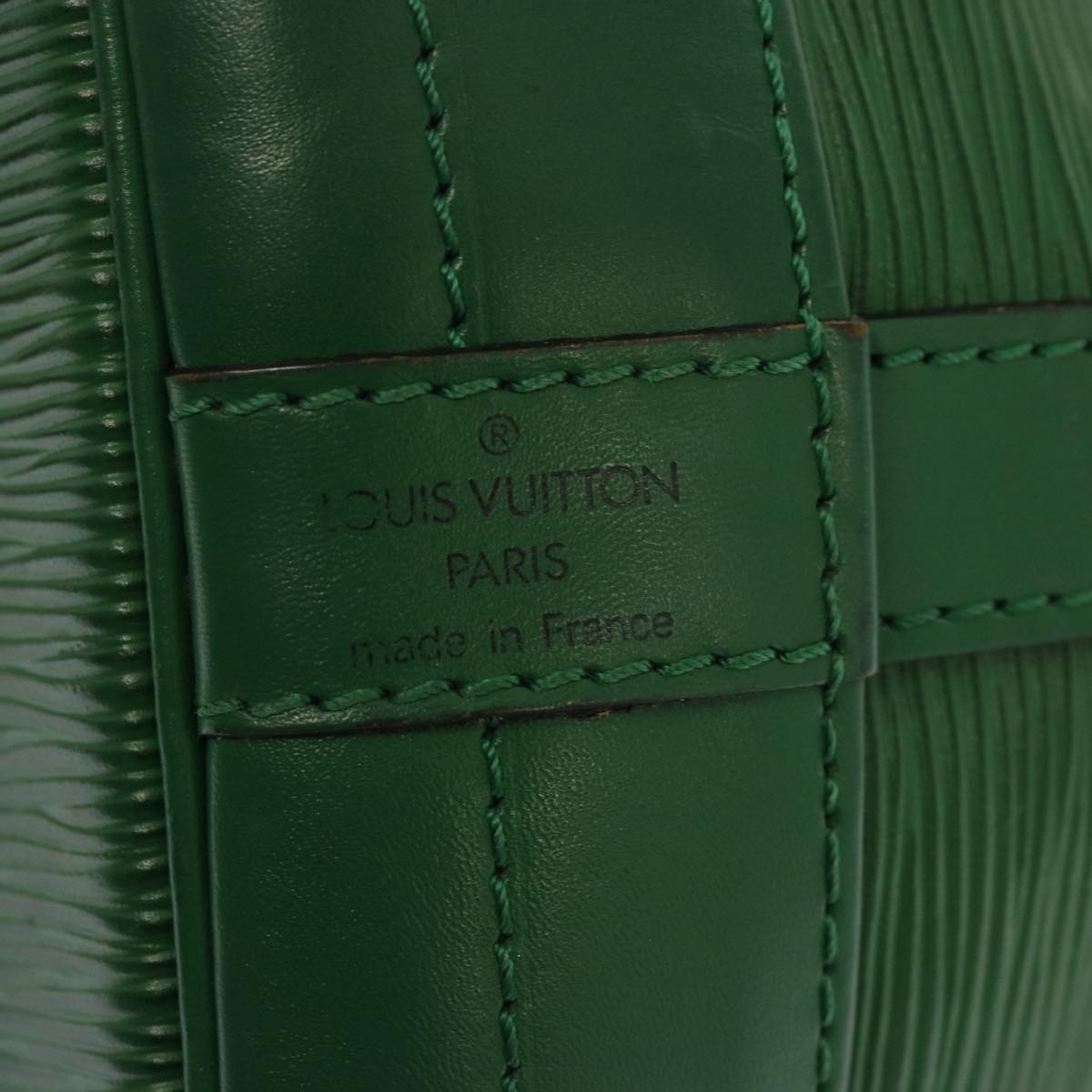 LOUIS VUITTON Epi Noe Shoulder Bag Green M44004 LV 70553