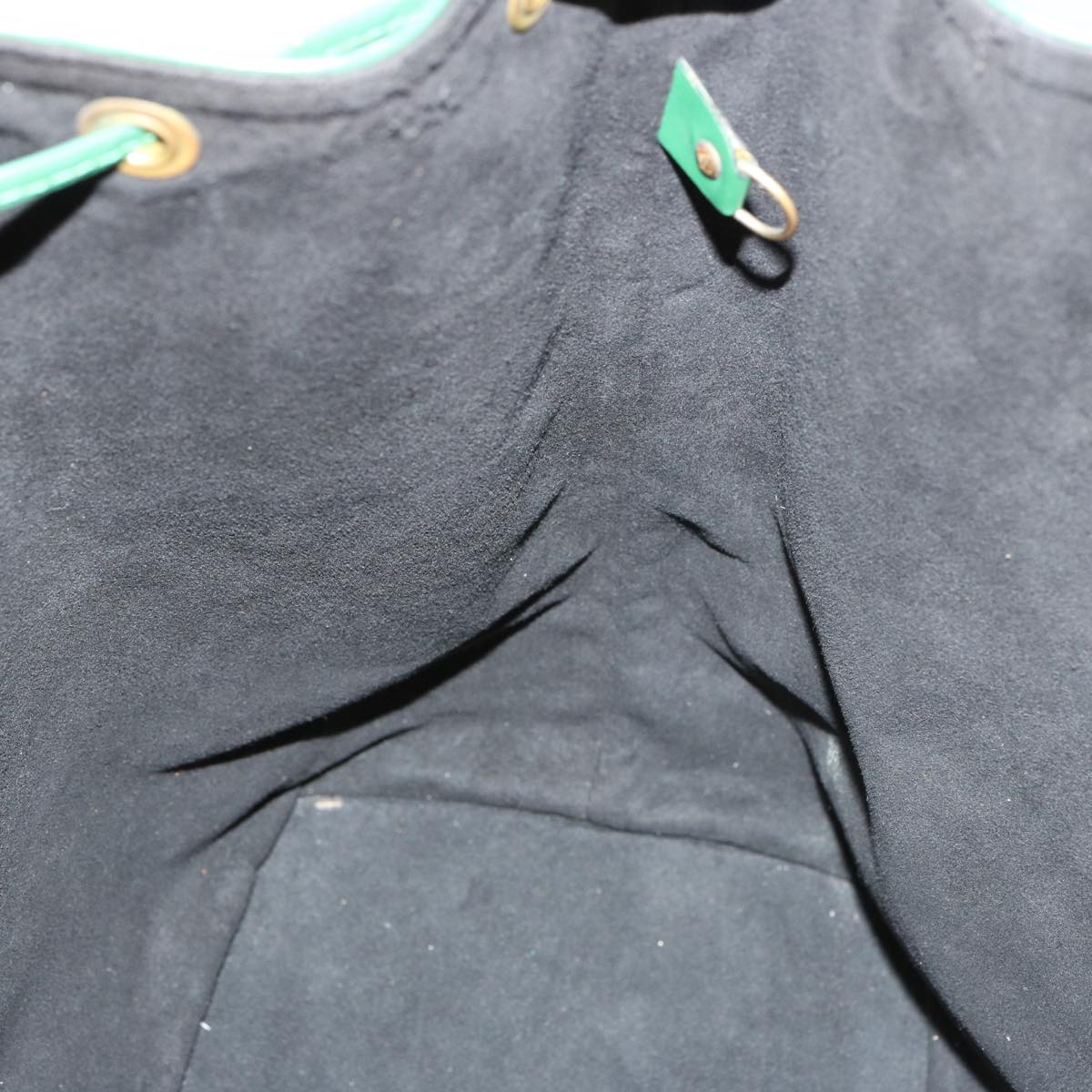 LOUIS VUITTON Epi Noe Shoulder Bag Green M44004 LV 70553