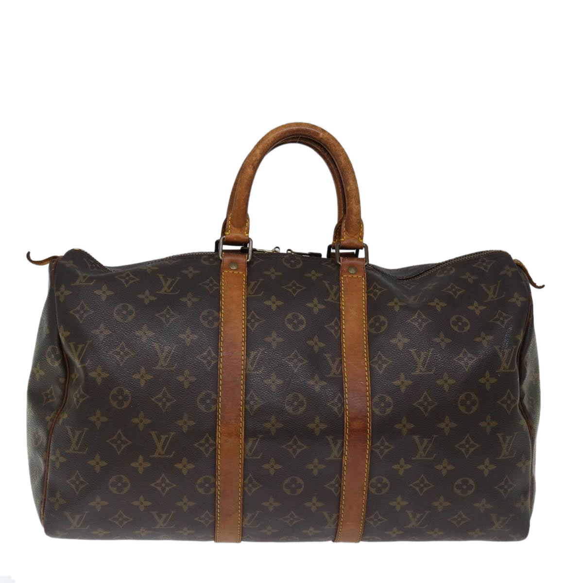 LOUIS VUITTON Monogram Keepall 45 Boston Bag M41428 LV 70566