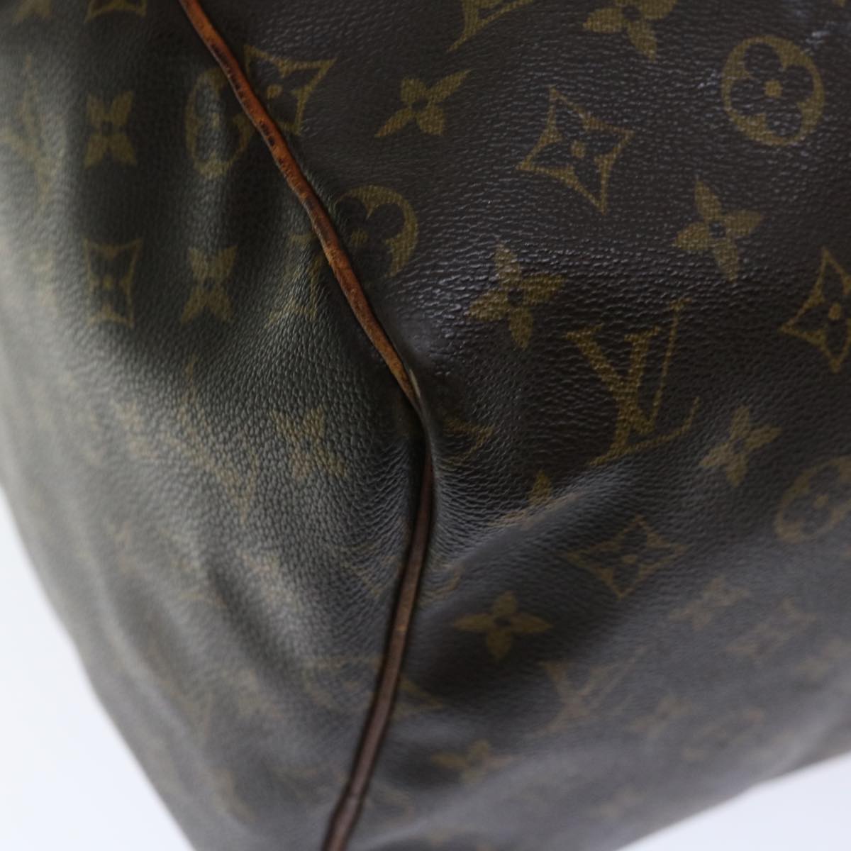 LOUIS VUITTON Monogram Keepall 55 Boston Bag M41424 LV 70568