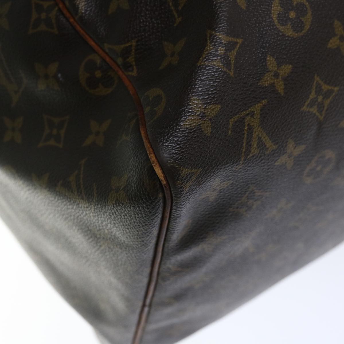 LOUIS VUITTON Monogram Keepall 55 Boston Bag M41424 LV 70568