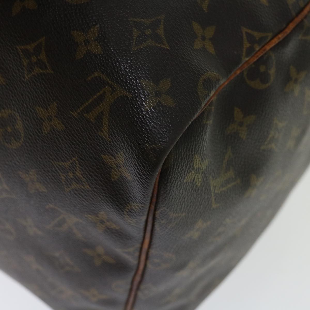 LOUIS VUITTON Monogram Keepall 55 Boston Bag M41424 LV 70568