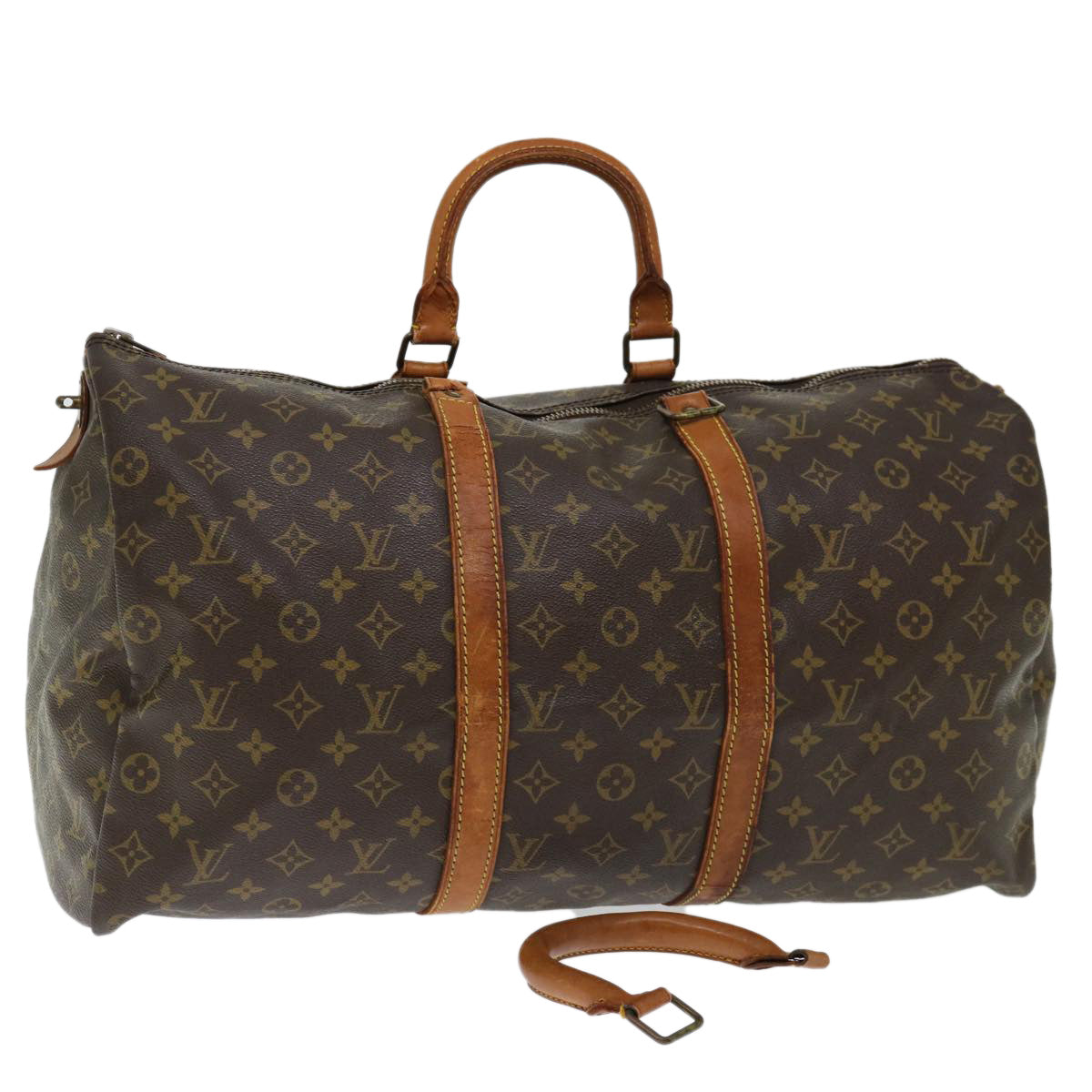 LOUIS VUITTON Monogram Keepall 50 Boston Bag M41426 LV 70569