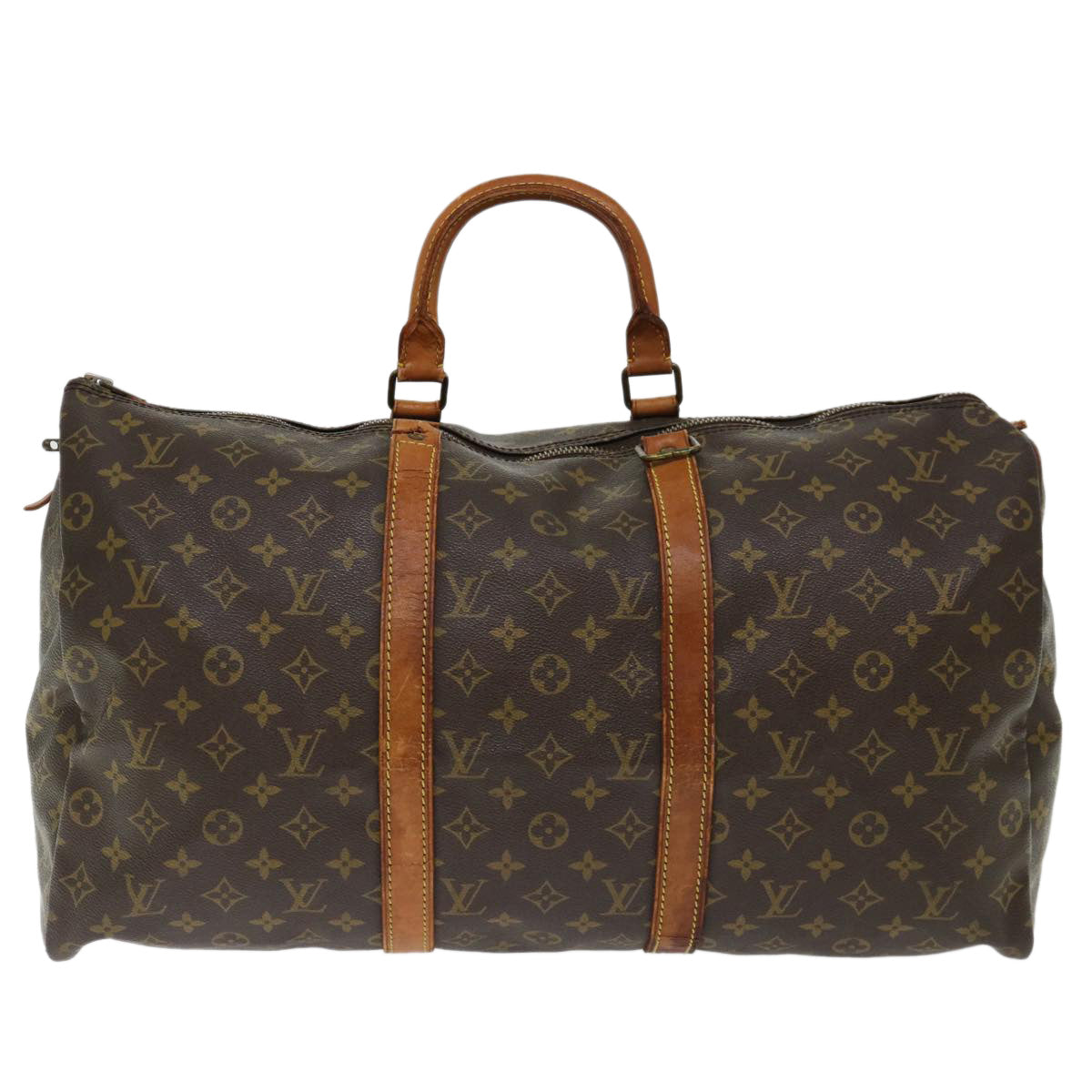 LOUIS VUITTON Monogram Keepall 50 Boston Bag M41426 LV 70569