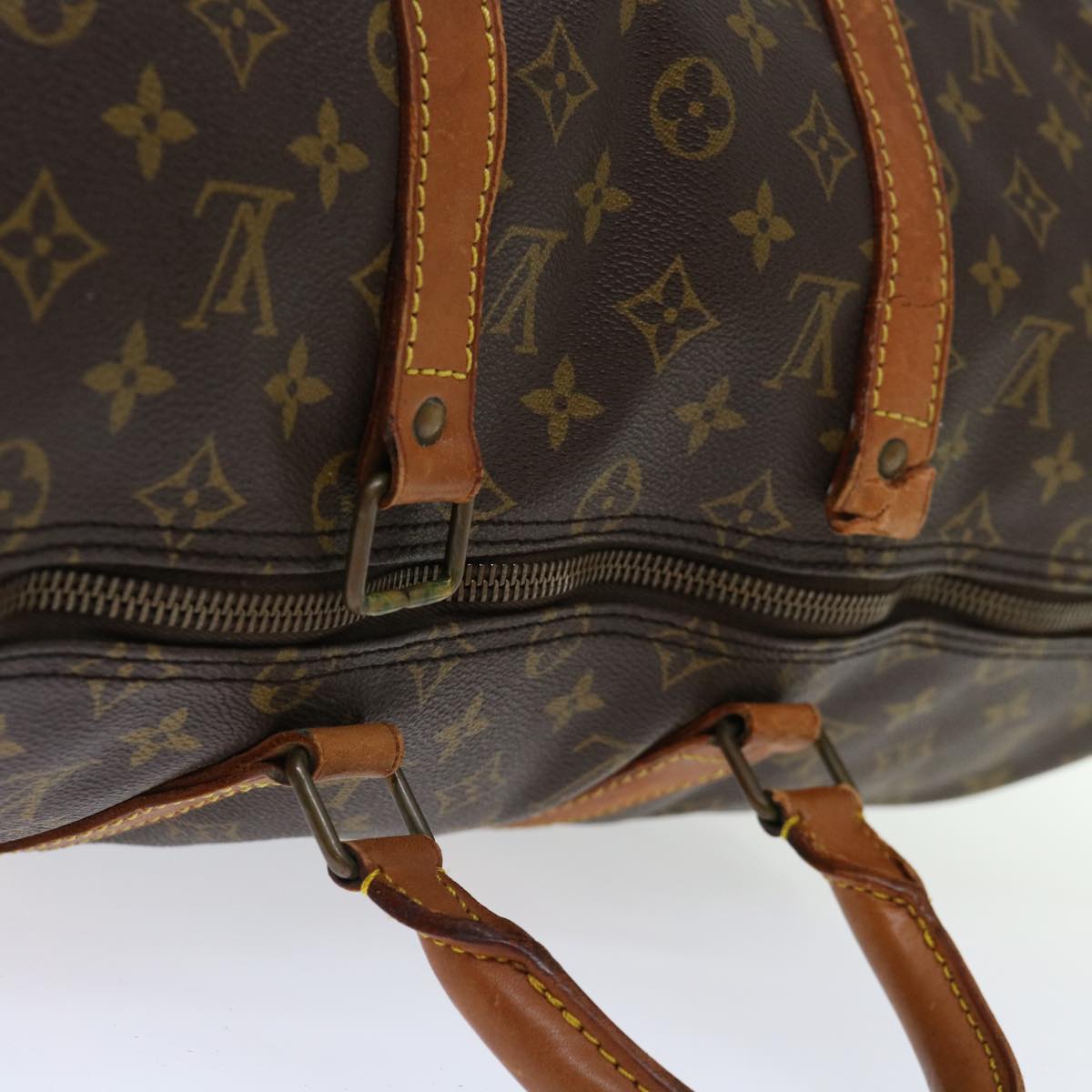 LOUIS VUITTON Monogram Keepall 50 Boston Bag M41426 LV 70569