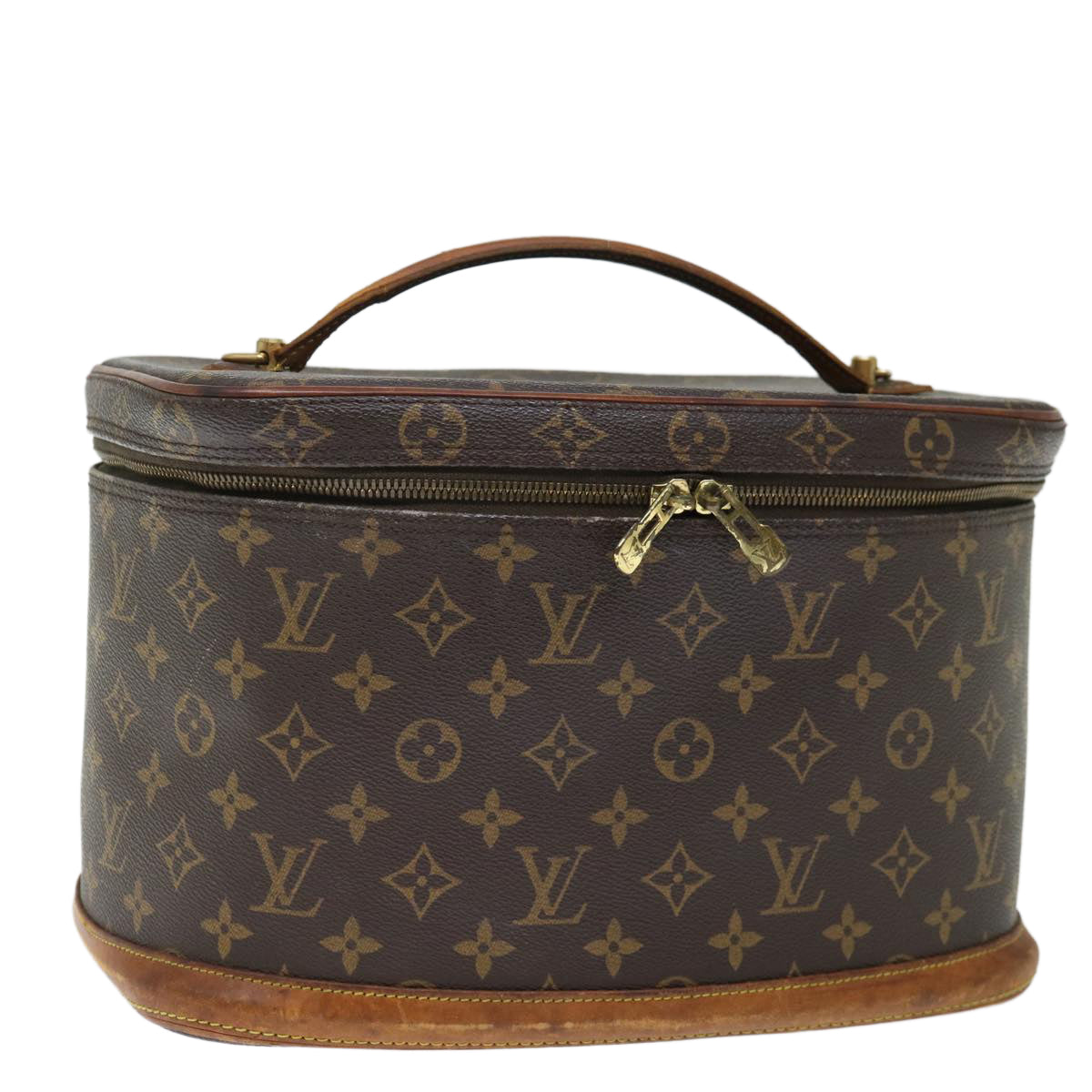 LOUIS VUITTON Monogram Nice Hand Bag 2way M47280 LV 70573