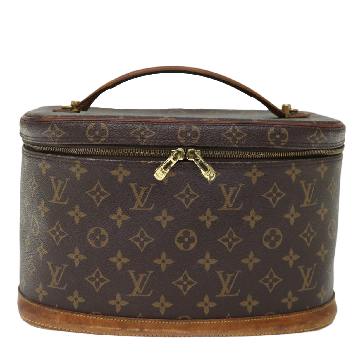 LOUIS VUITTON Monogram Nice Hand Bag 2way M47280 LV 70573