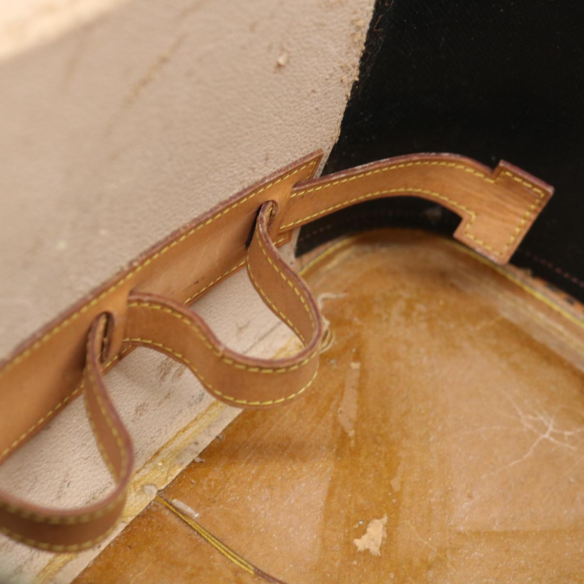 LOUIS VUITTON Monogram Nice Hand Bag 2way M47280 LV 70573