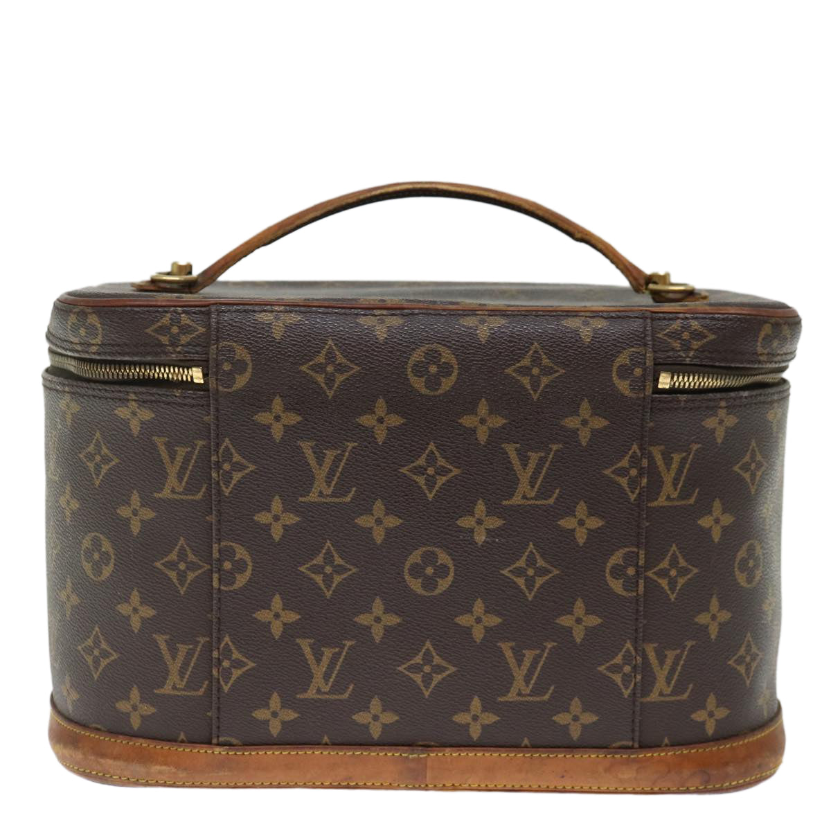 LOUIS VUITTON Monogram Nice Hand Bag 2way M47280 LV 70573