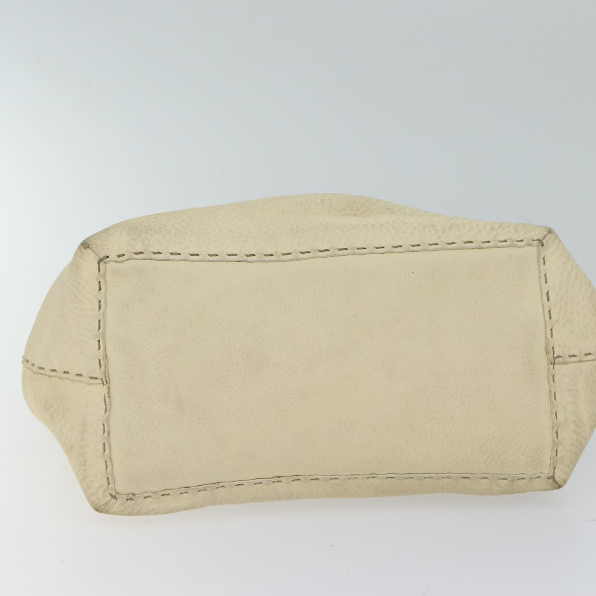 FENDI Hand Bag Canvas Beige 70574