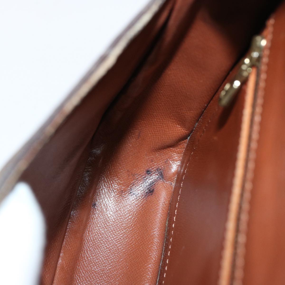 LOUIS VUITTON Monogram Saint Cloud MM Shoulder Bag M51243 LV 70696