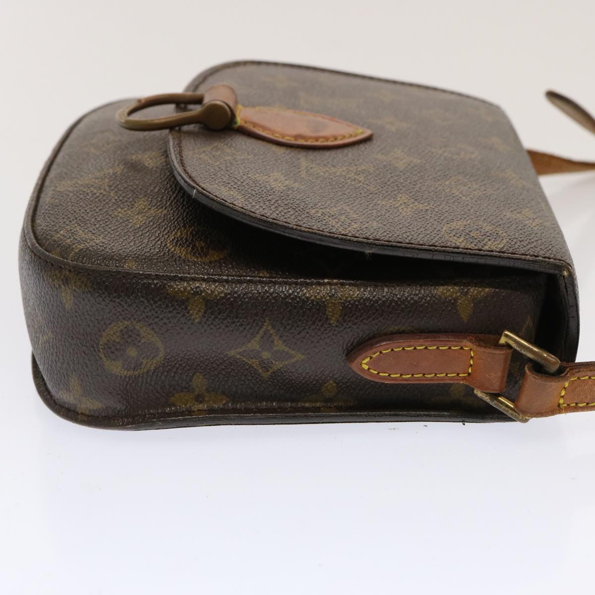 LOUIS VUITTON Monogram Saint Cloud MM Shoulder Bag M51243 LV 70696