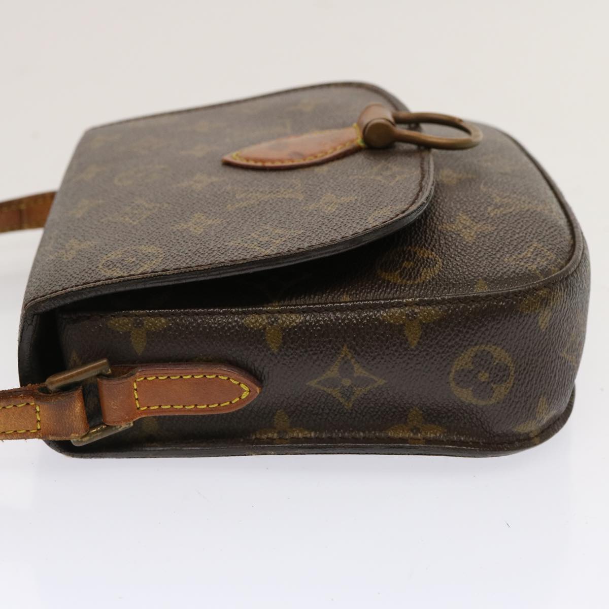 LOUIS VUITTON Monogram Saint Cloud MM Shoulder Bag M51243 LV 70696