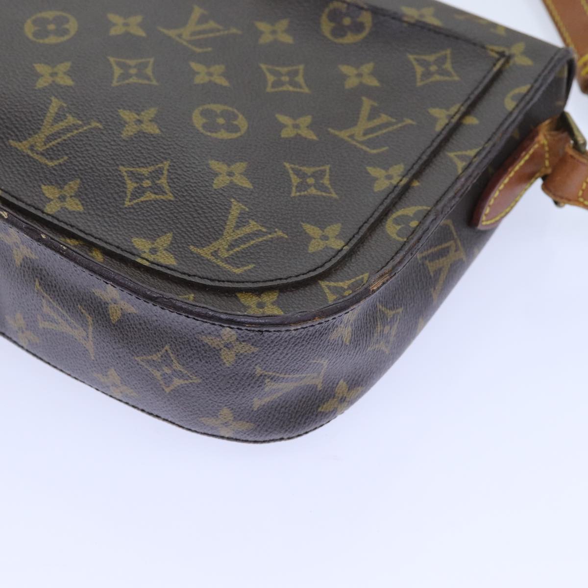 LOUIS VUITTON Monogram Saint Cloud GM Shoulder Bag M51242 LV 70697