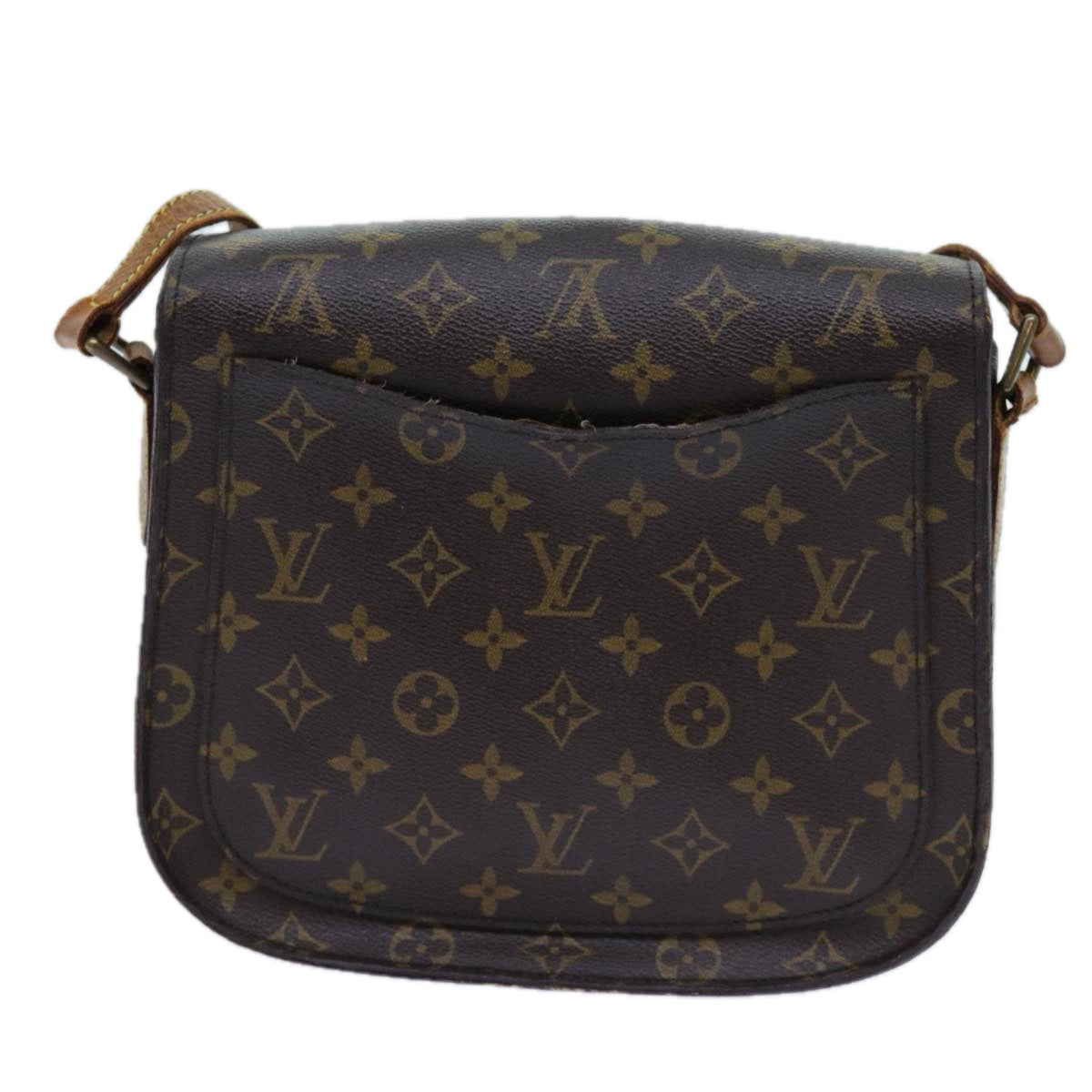 LOUIS VUITTON Monogram Saint Cloud GM Shoulder Bag M51242 LV 70697