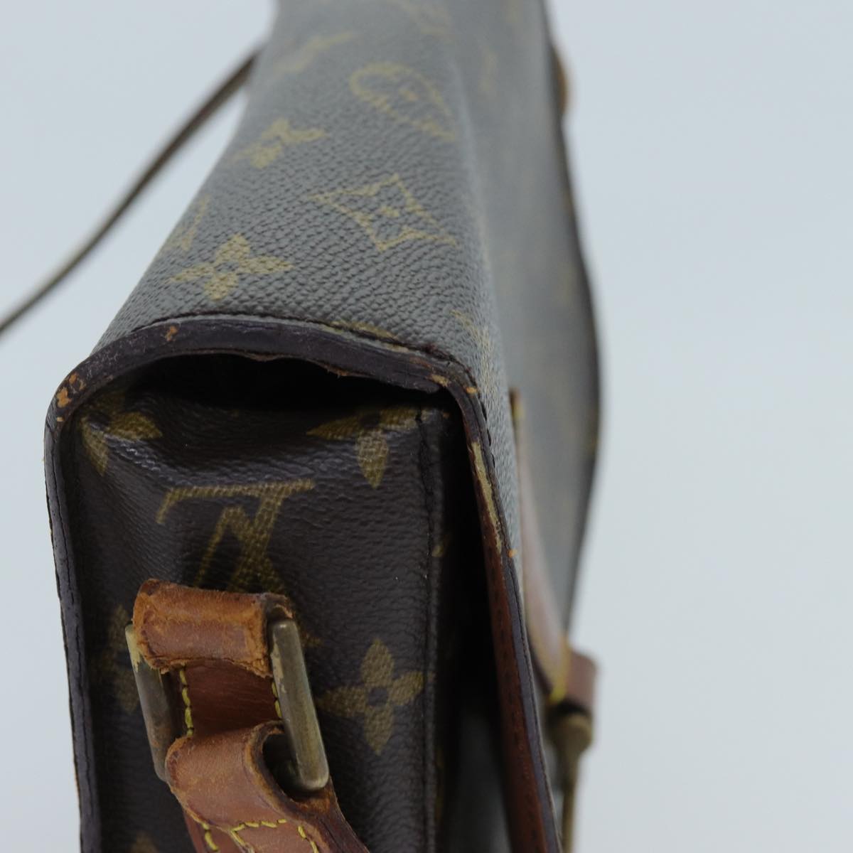 LOUIS VUITTON Monogram Saint Cloud GM Shoulder Bag M51242 LV 70697