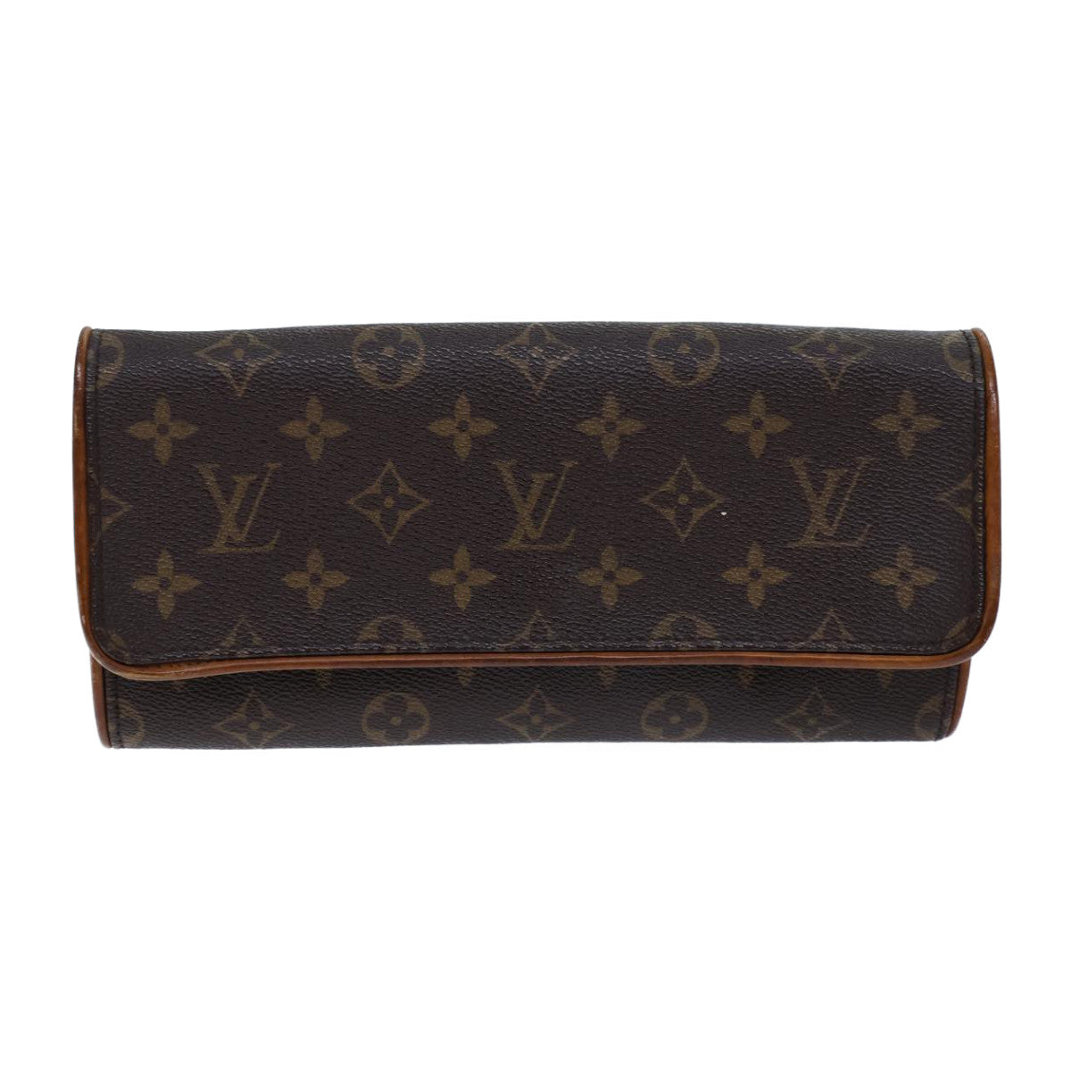 LOUIS VUITTON Monogram Pochette Twin GM Shoulder Bag M51852 LV 70699