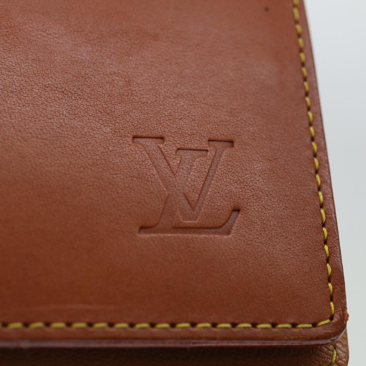 LOUIS VUITTON Nomad Agenda GM Day Planner Cover Beige R20473 LV 70700A
