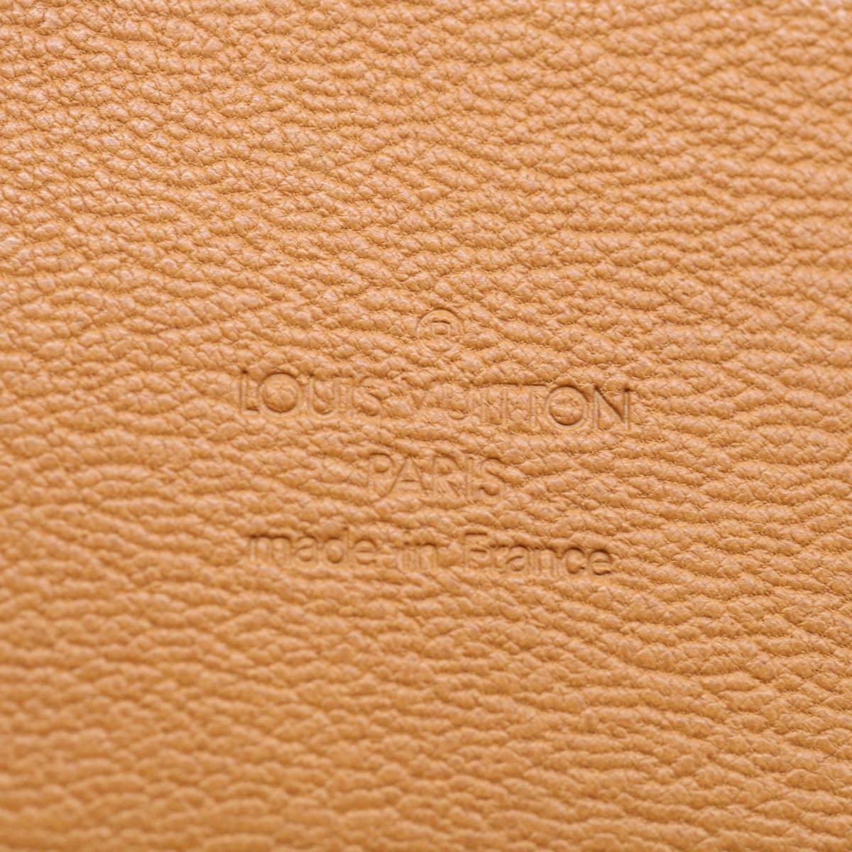 LOUIS VUITTON Nomad Agenda GM Day Planner Cover Beige R20473 LV 70700A