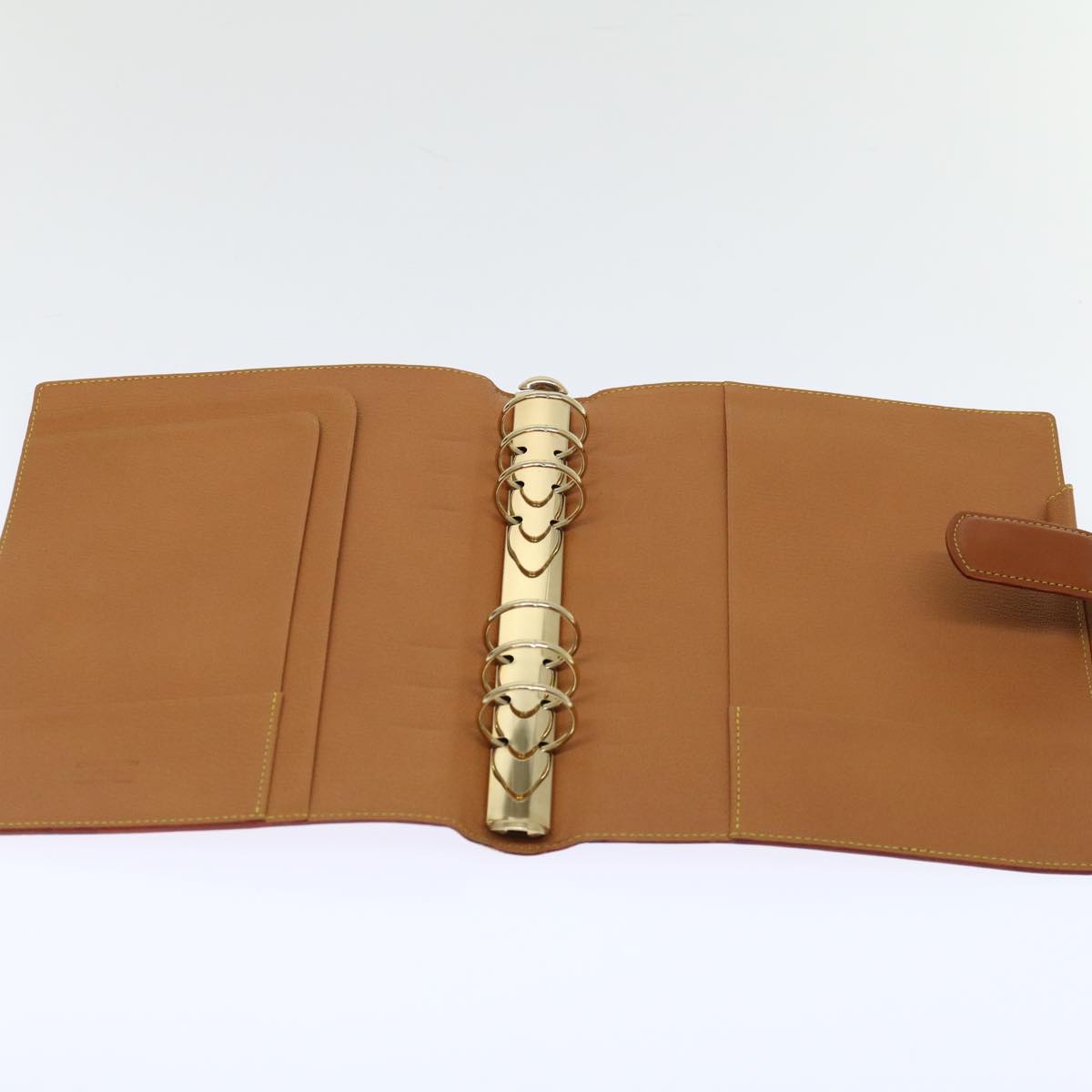LOUIS VUITTON Nomad Agenda GM Day Planner Cover Beige R20473 LV 70700A