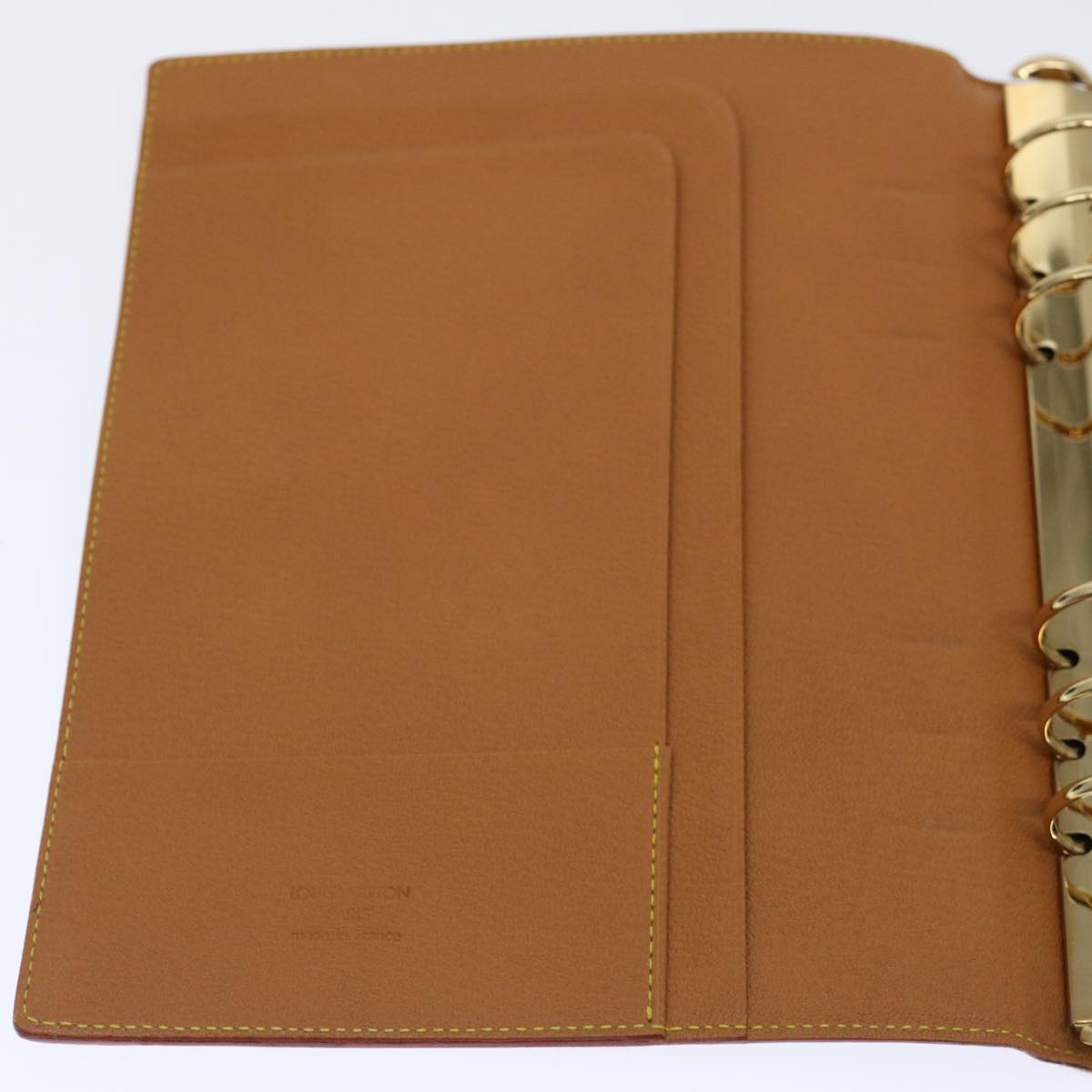 LOUIS VUITTON Nomad Agenda GM Day Planner Cover Beige R20473 LV 70700A