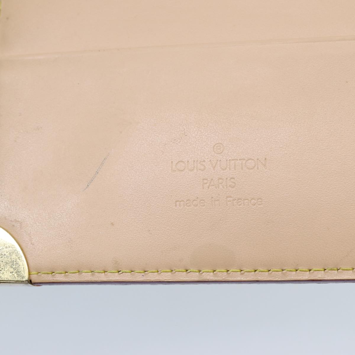 LOUIS VUITTON Multicolor Agenda GM Day Planner Cover White R20894 LV 70701A