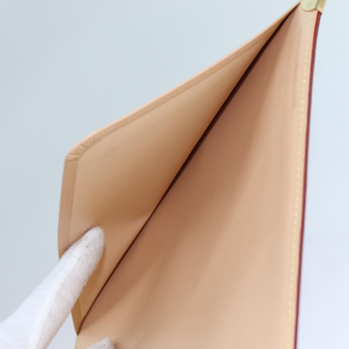LOUIS VUITTON Multicolor Agenda GM Day Planner Cover White R20894 LV 70701A