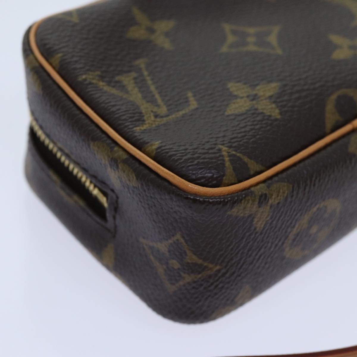 LOUIS VUITTON Monogram Trousse Wapity Pouch M58030 LV 70702SA