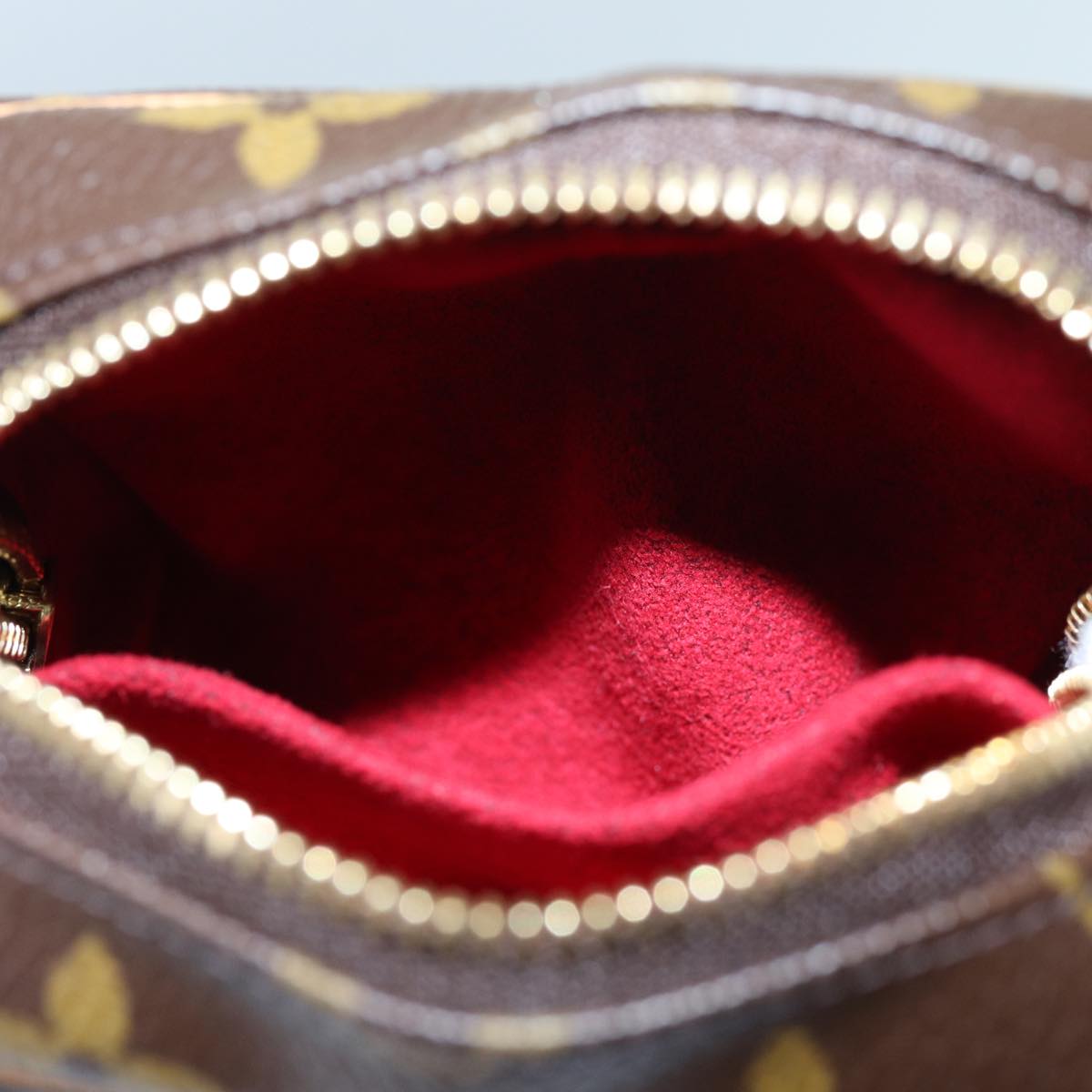 LOUIS VUITTON Monogram Trousse Wapity Pouch M58030 LV 70702SA