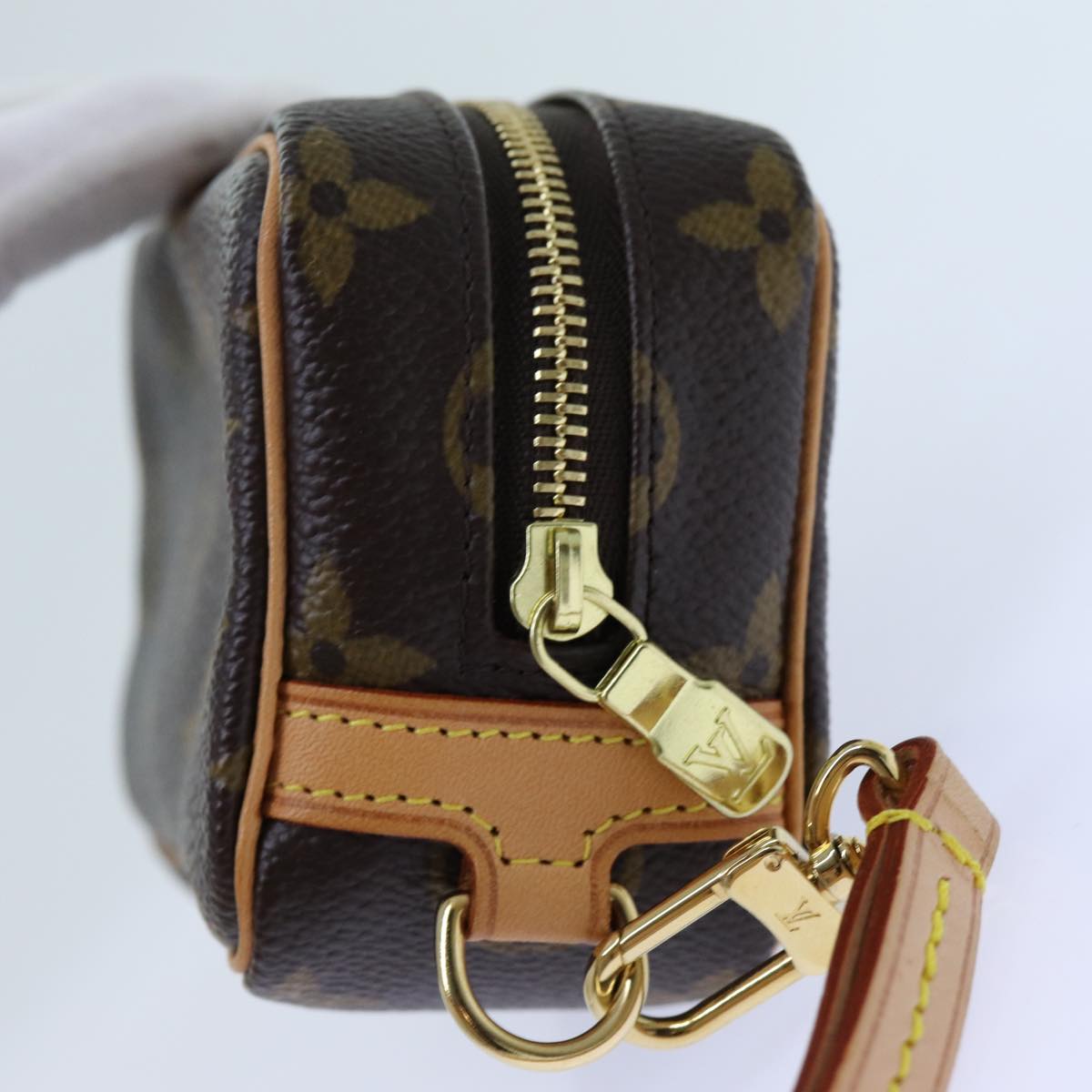 LOUIS VUITTON Monogram Trousse Wapity Pouch M58030 LV 70702SA