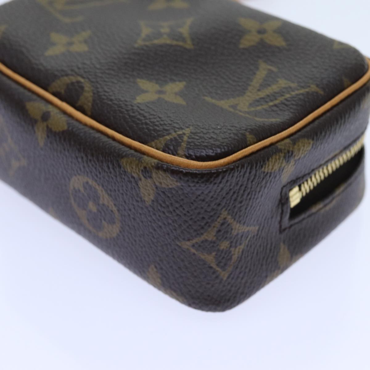 LOUIS VUITTON Monogram Trousse Wapity Pouch M58030 LV 70702SA