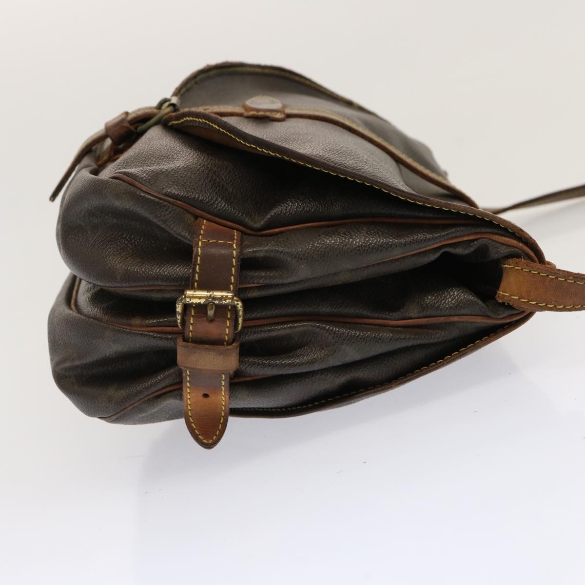 LOUIS VUITTON Monogram Saumur 30 Shoulder Bag M42256 LV 70706