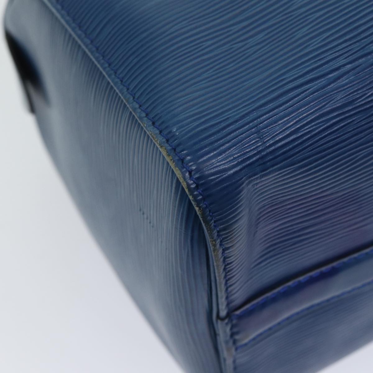 LOUIS VUITTON Epi Speedy 25 Hand Bag Toledo Blue M43015 LV 70707