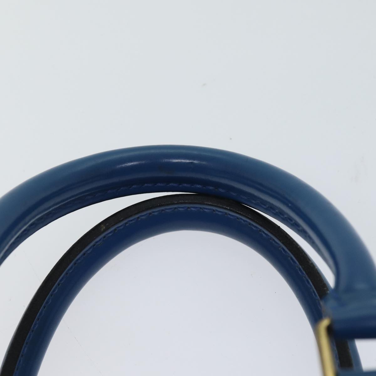 LOUIS VUITTON Epi Speedy 25 Hand Bag Toledo Blue M43015 LV 70707