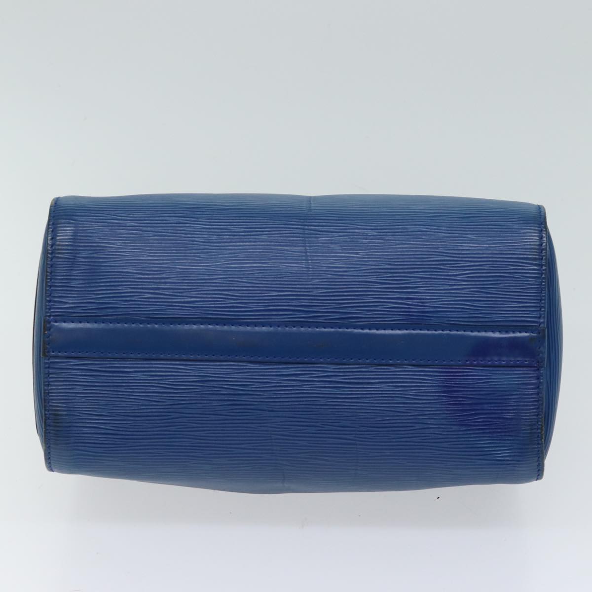 LOUIS VUITTON Epi Speedy 25 Hand Bag Toledo Blue M43015 LV 70707