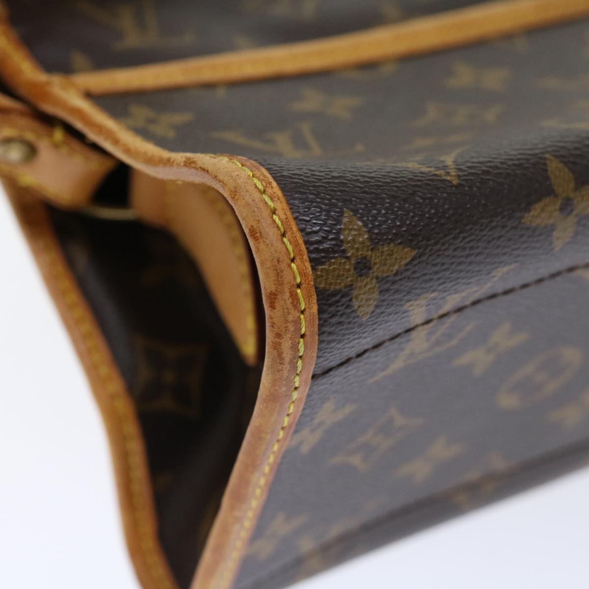 LOUIS VUITTON Monogram Popincourt Long Shoulder Bag M40008 LV 70708