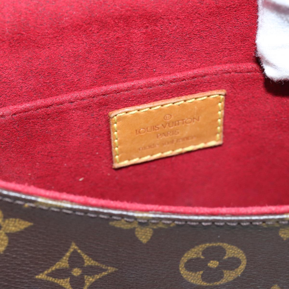 LOUIS VUITTON Monogram Tambourine Shoulder Bag M51179 LV 70710