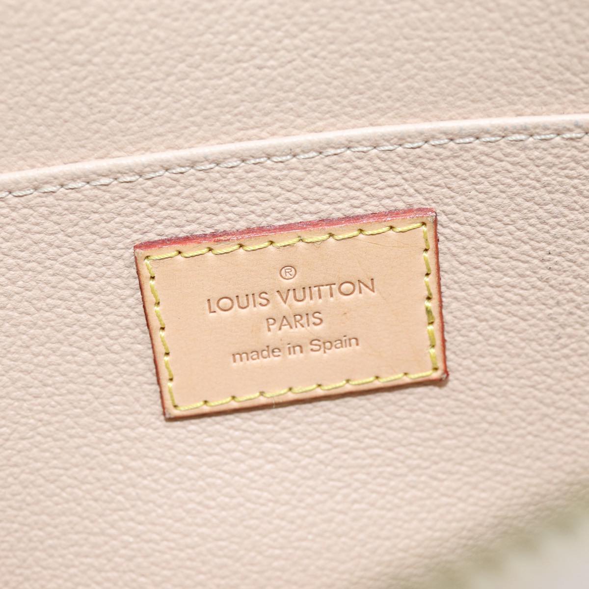 LOUIS VUITTON Damier Azur Pochette Cosmetic GM Pouch N23346 LV 70713