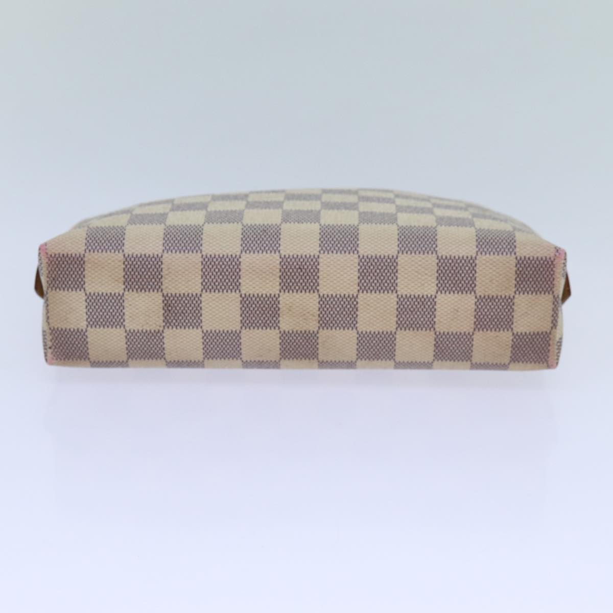 LOUIS VUITTON Damier Azur Pochette Cosmetic GM Pouch N23346 LV 70713