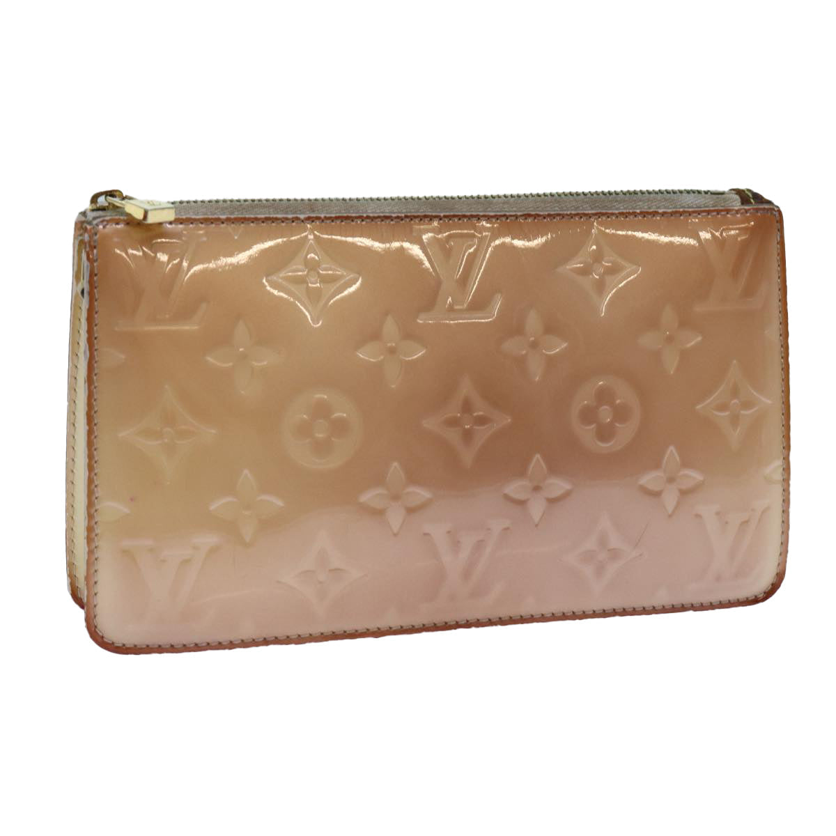 LOUIS VUITTON Monogram Vernis Lexington Accessory Pouch Perle M91345 70714