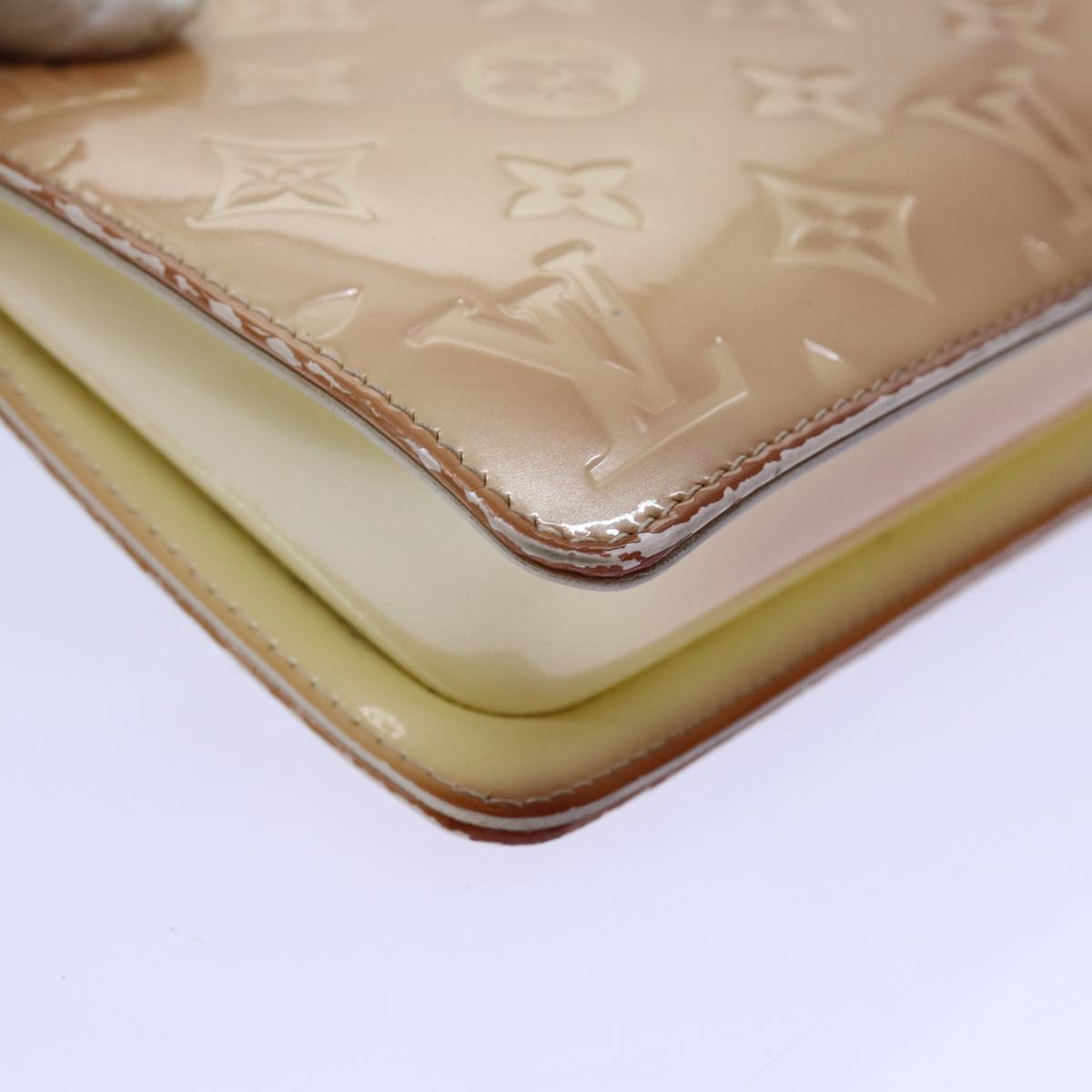 LOUIS VUITTON Monogram Vernis Lexington Accessory Pouch Perle M91345 70714