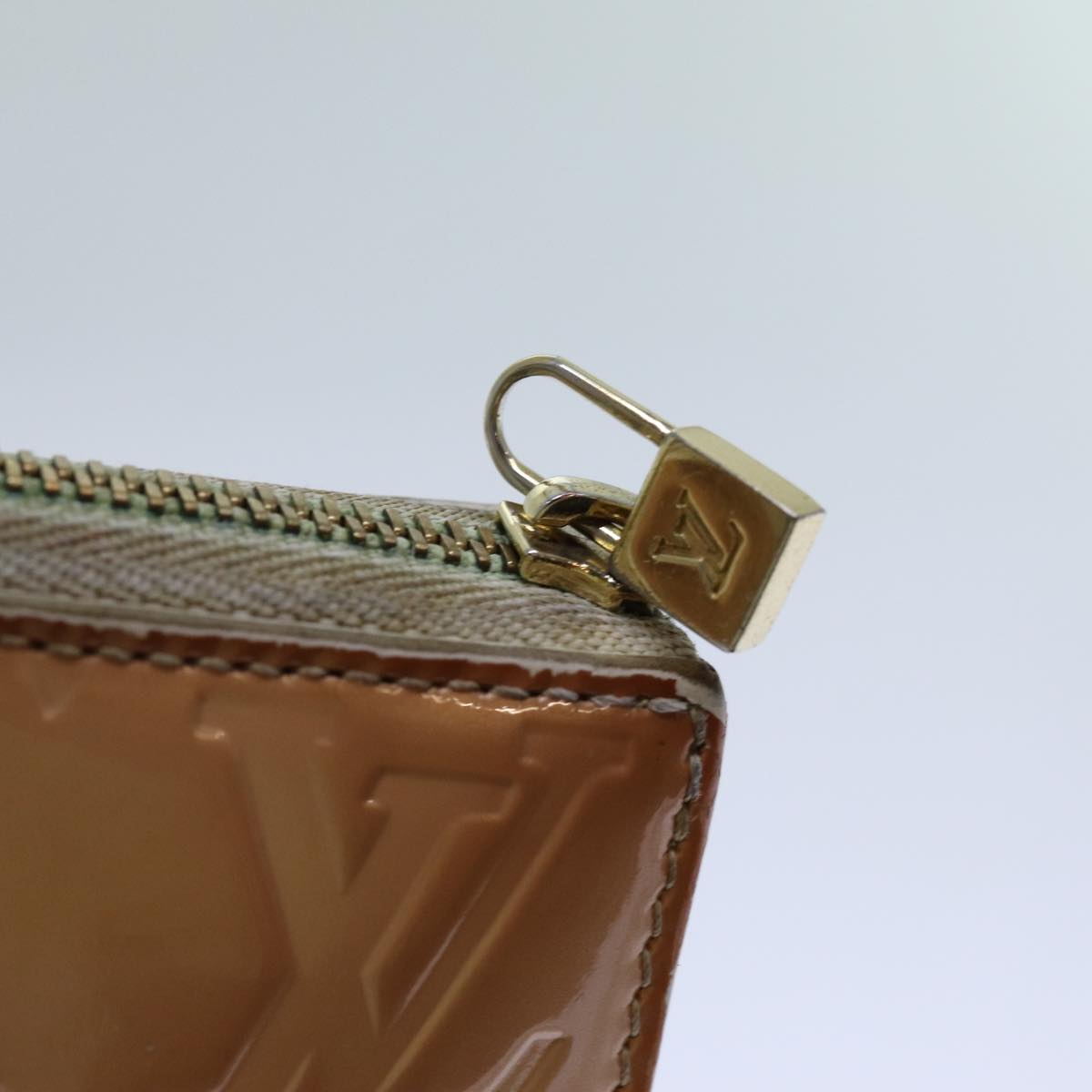 LOUIS VUITTON Monogram Vernis Lexington Accessory Pouch Perle M91345 70714