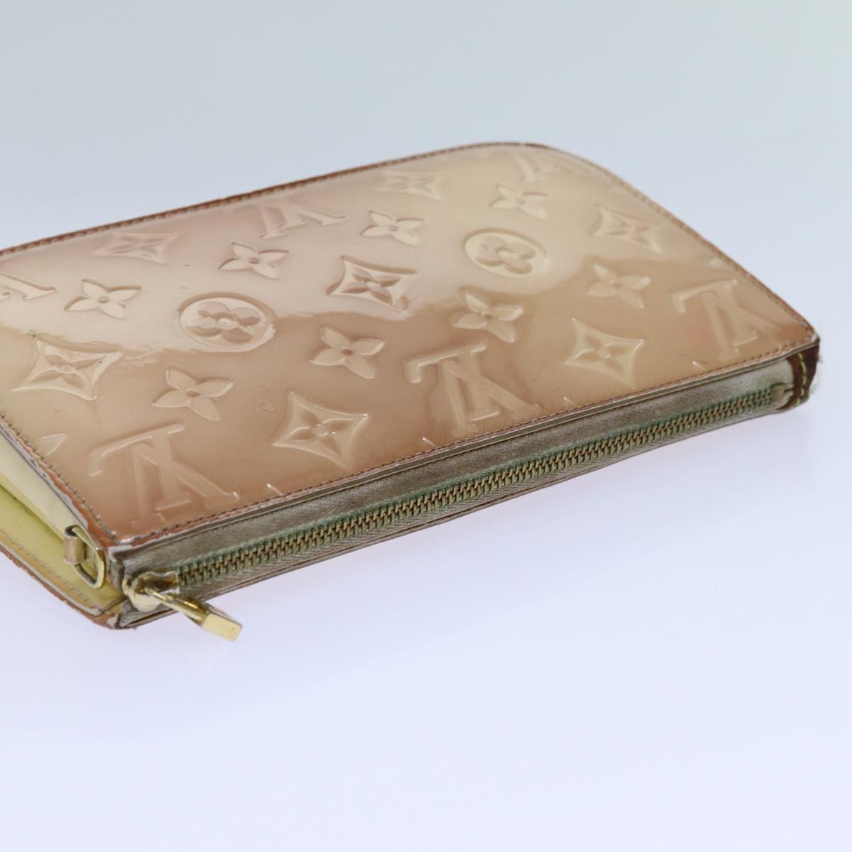 LOUIS VUITTON Monogram Vernis Lexington Accessory Pouch Perle M91345 70714