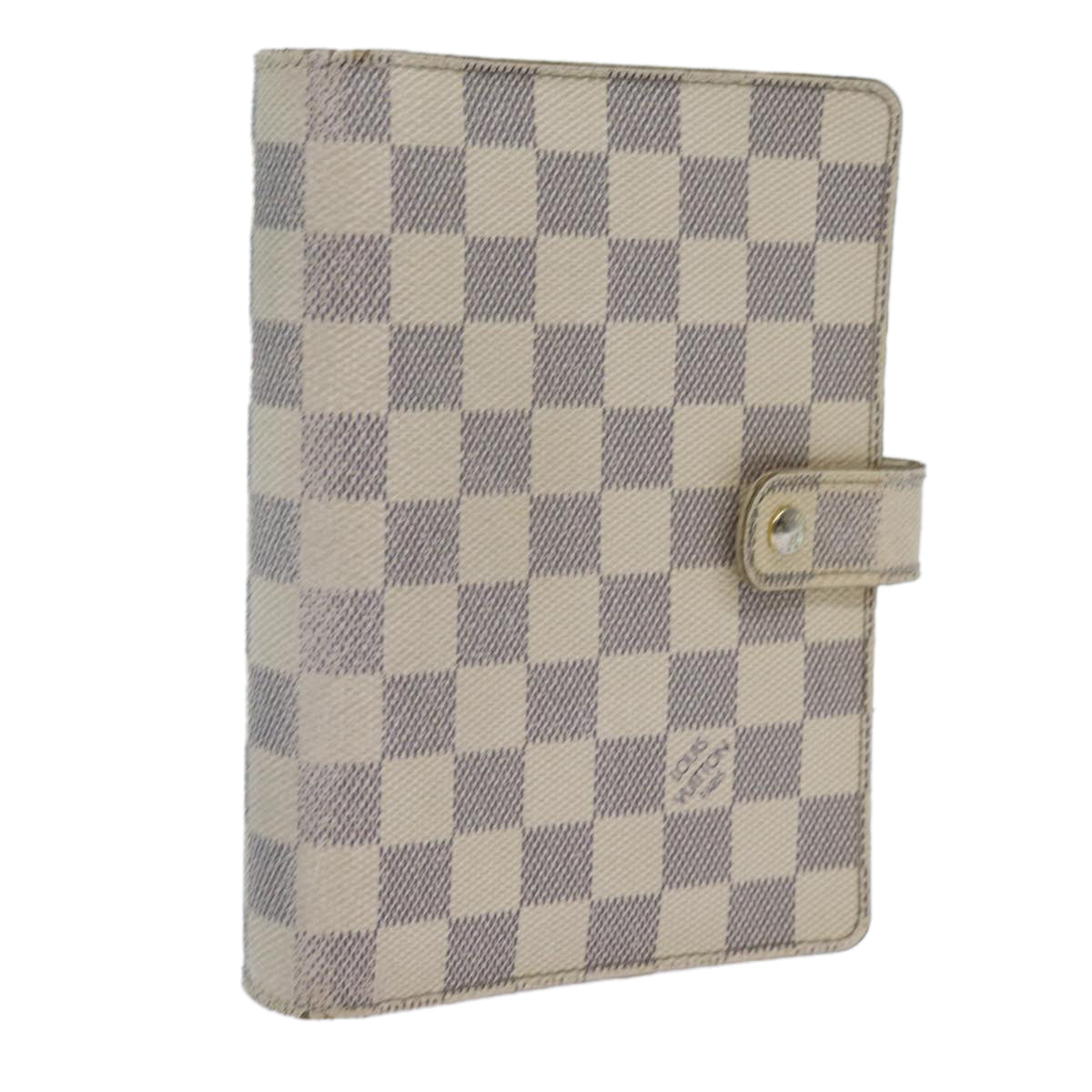 LOUIS VUITTON Damier Azur Agenda MM Day Planner Cover R20707 LV 70715