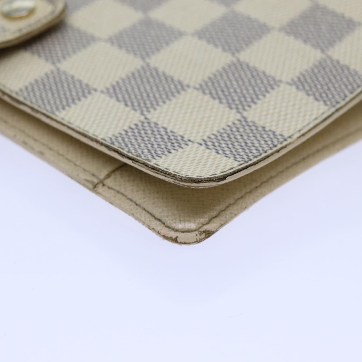 LOUIS VUITTON Damier Azur Agenda MM Day Planner Cover R20707 LV 70715