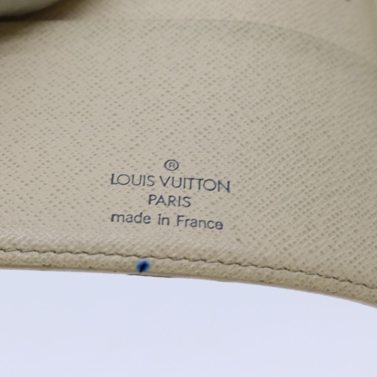 LOUIS VUITTON Damier Azur Agenda MM Day Planner Cover R20707 LV 70715
