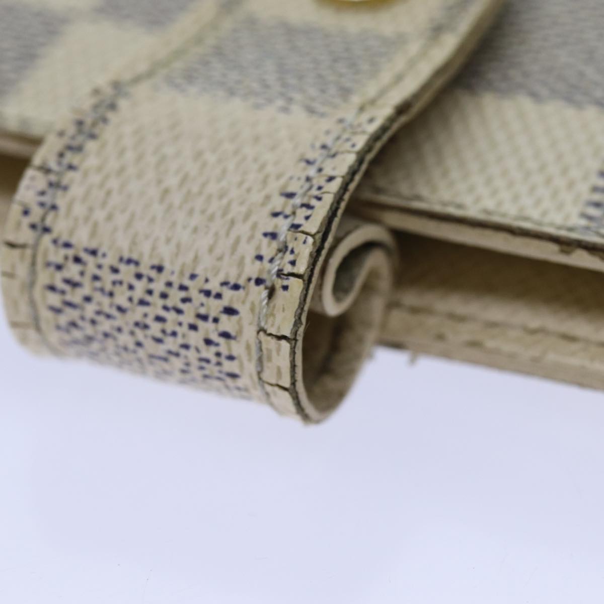 LOUIS VUITTON Damier Azur Agenda MM Day Planner Cover R20707 LV 70715